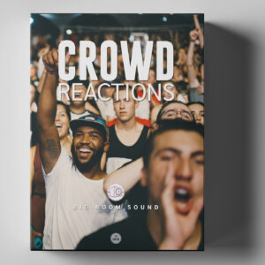 Crowd Reactions sound effects library by Big Room Sound
